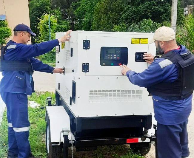 В Антонівці встановили додатковий генератор для водопостачання