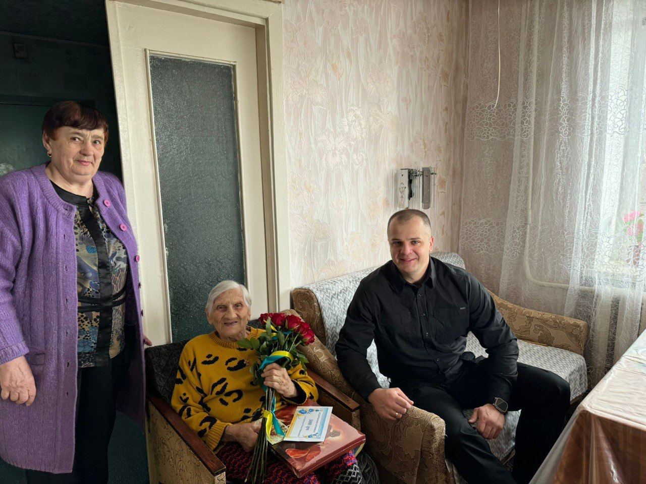 Жителька Херсонщини відзначила 100-річний ювілей