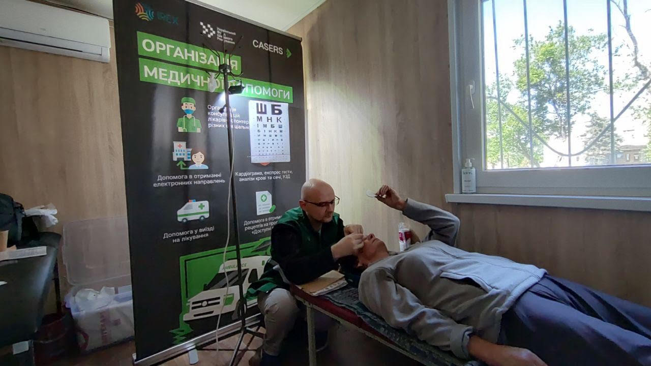 Понад 50 мешканців Калинівки та Чкалового пройшли офтальмологічні обстеження