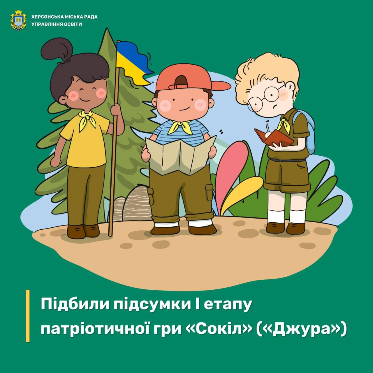 Стали відомі переможці міського етапу Всеукраїнської дитячо-юнацької військово-патріотичної гри “Сокіл” (“Джура”)