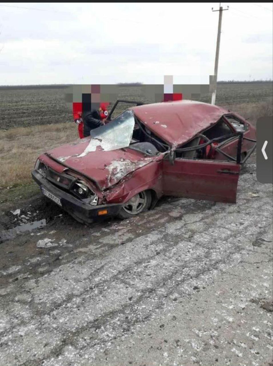 Поліція встановлює свідків воєнного злочину в Миролюбівці