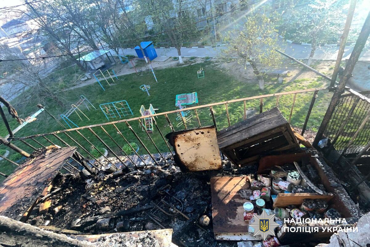 У Херсоні на пожежі загинула дворічна дитина