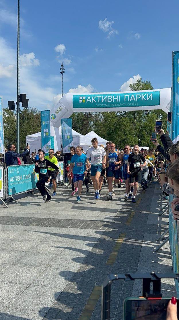 Генічани долучились до спортивного забігу в Миколаєві