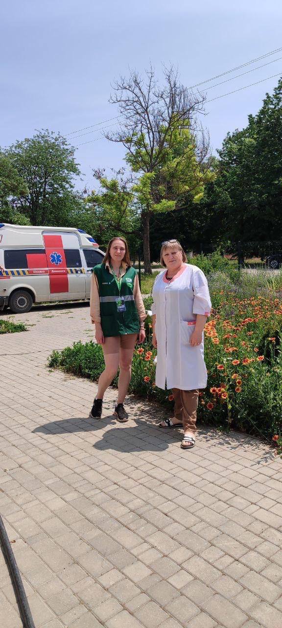 Жителі Херсонщини отримали медичну допомогу від мобільної команди лікарів ГО «Casers»