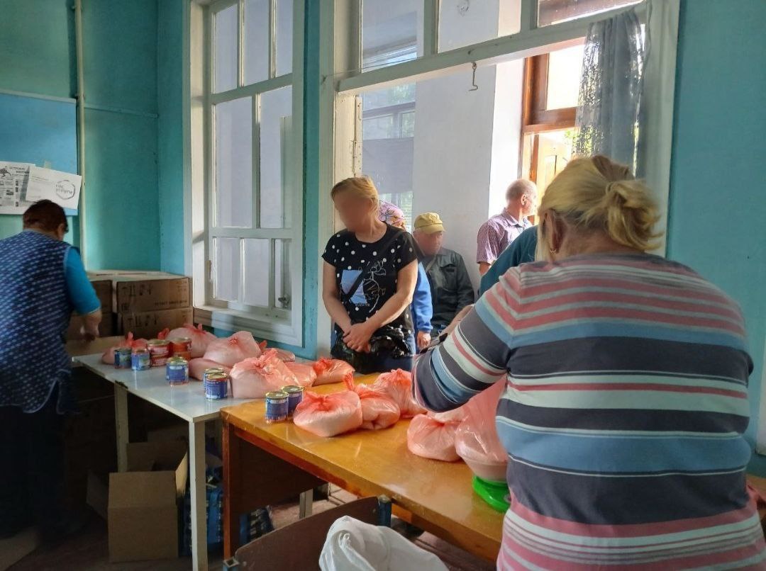 Окупанти вкотре зменшили число тих, кому дають гуманітарку