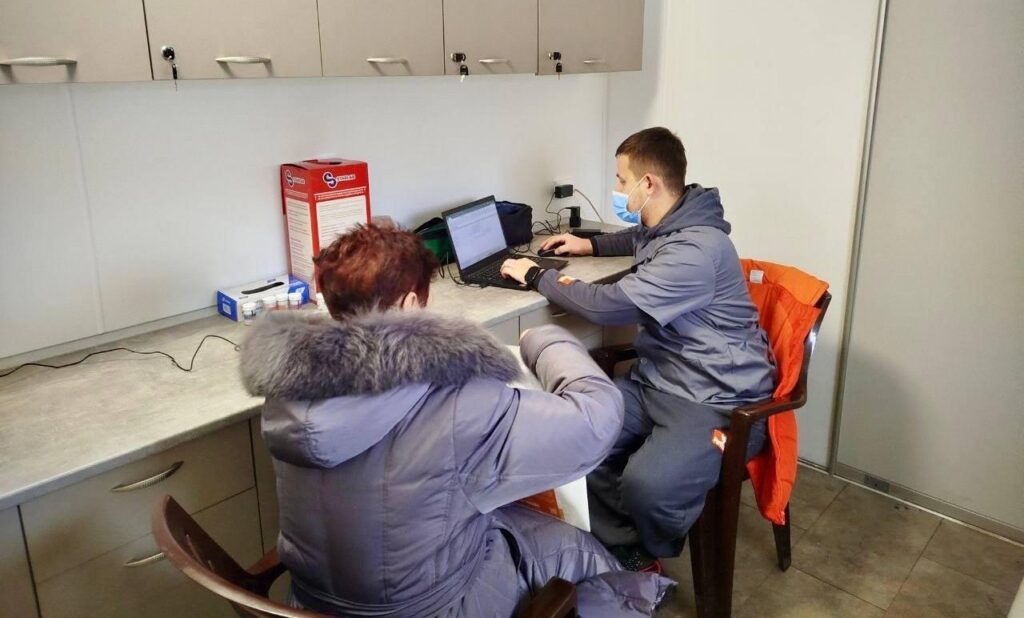 Мобільна клініка Fortitude працює у Бериславському районі